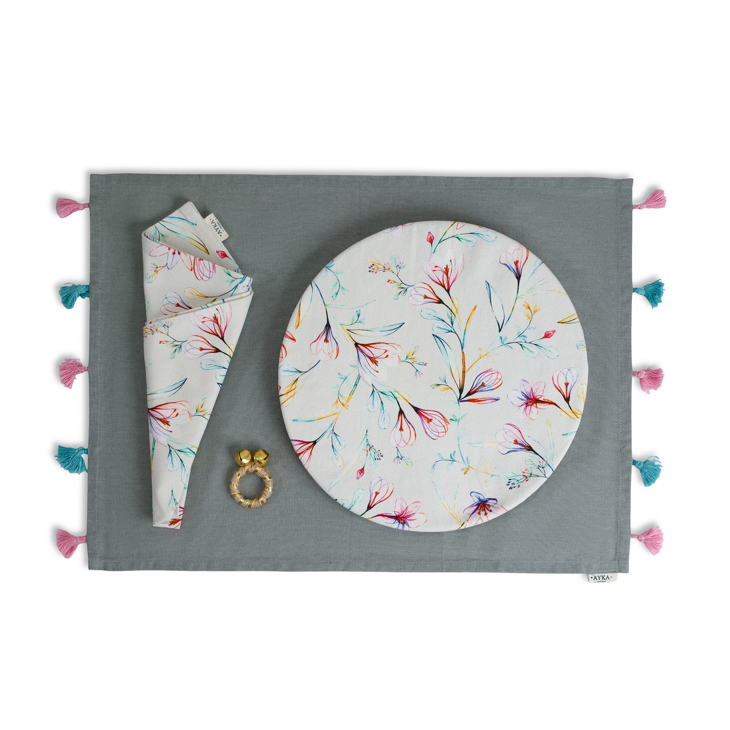 Disc Cover With Print - Grey