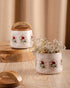 Set of 2 Jars - Red Rose