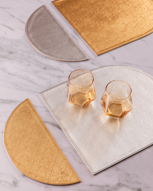 Table Mats - DVA - Silver Gold Reversible