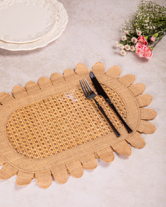 Table Mat - Rattan Jute Mat