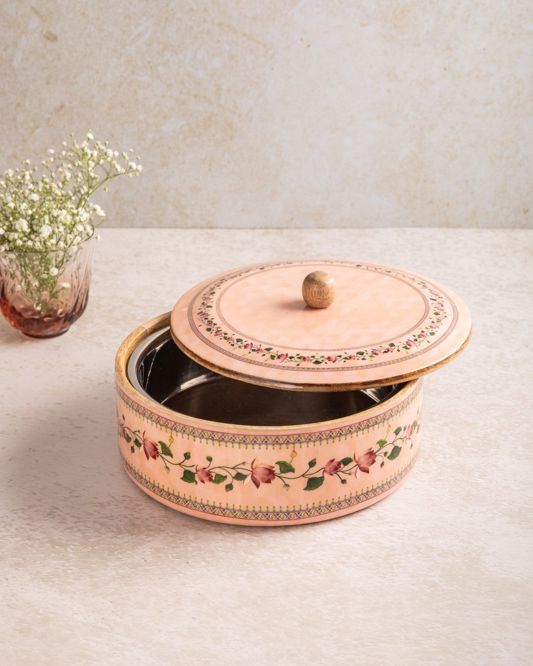 Casserole with Steel pot 8 inch- Nilofer