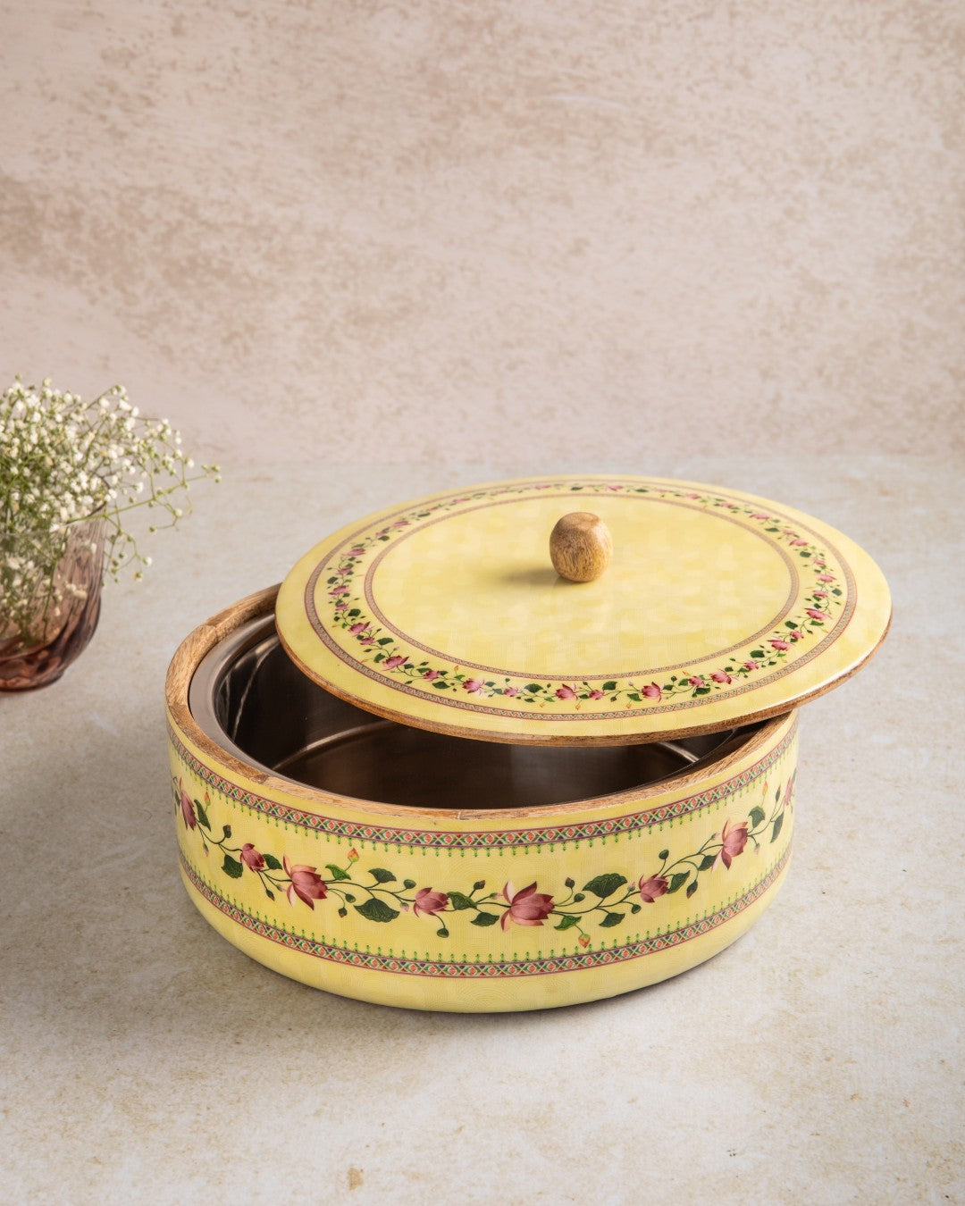 Casserole with Steel pot 8 inch- Nilofer