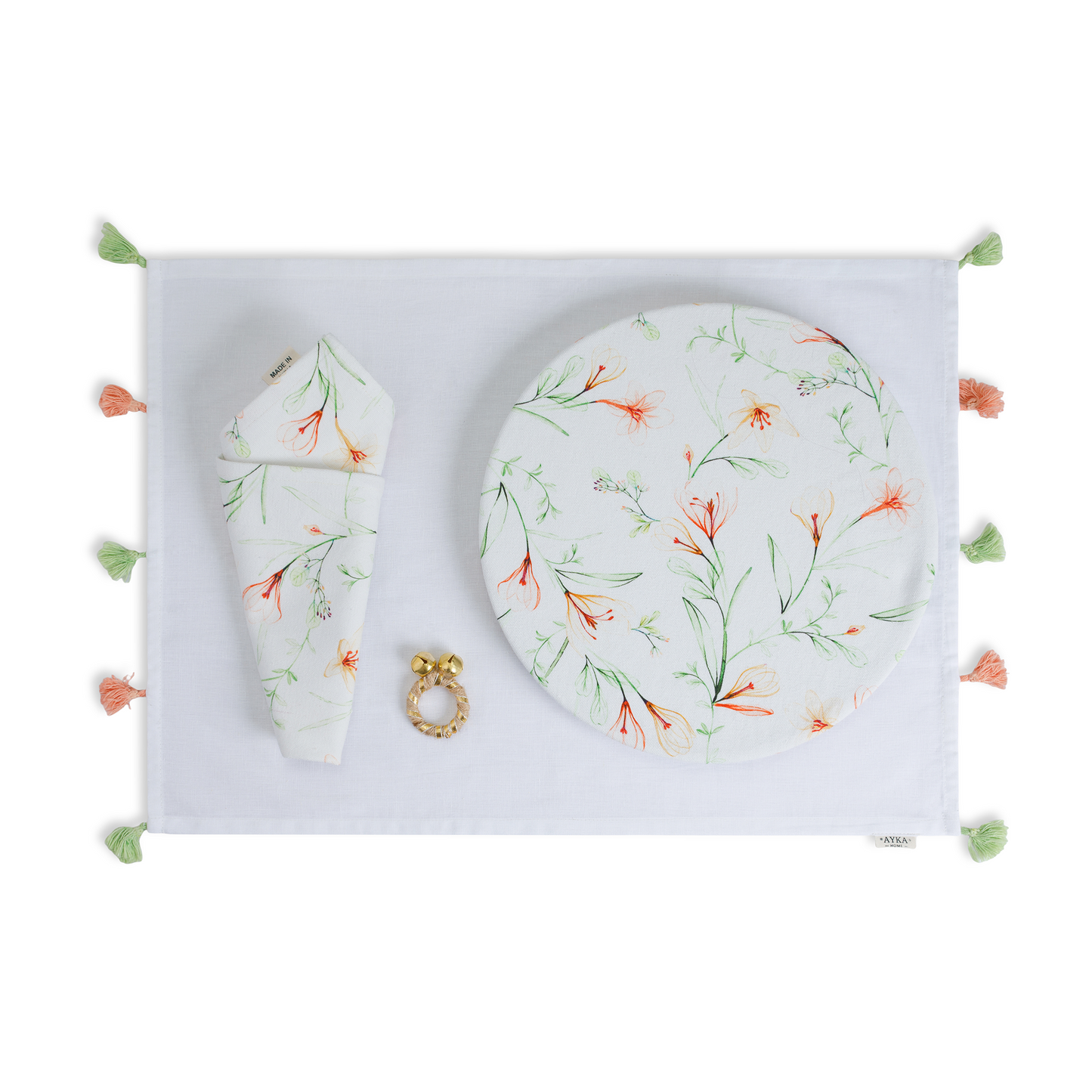 Disc Cover With Print - White