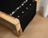 Table Runner With Tassels - Black